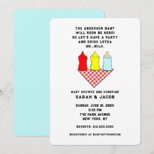 Invitation Baby shower d'été