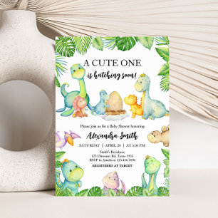 Invitation Baby shower Dinosaur