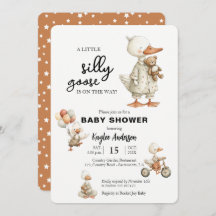 Baby shower d'oie