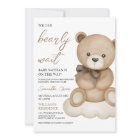 Baby shower d'ours neutre pour les hommes
