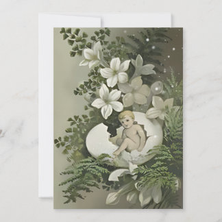 Invitation Baby shower doux