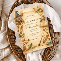 Baby Shower du Bébé Magicien Livre de Sortilèges M
