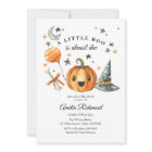 Baby shower du Citrouille d'Halloween Little Boo