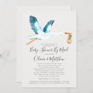 Invitation Baby shower du couple My Mail