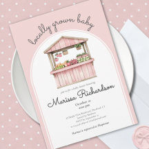 Baby shower du marché agricole