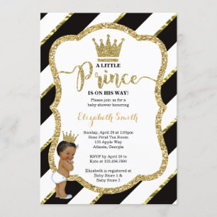 Invitation Baby shower du Petit Prince, Faux Parti