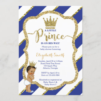 Invitation Baby shower du Petit Prince, Faux Parti