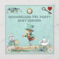 Baby shower du Tea Party de Mad Hatter Wonderland