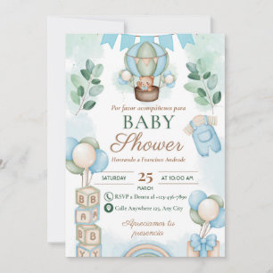 Invitation Baby shower espagnol