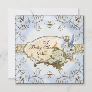 Invitation baby shower - Féerie enchantée Princess