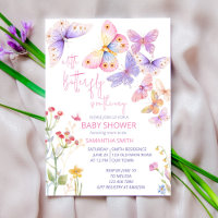 Baby shower fleur sauvage de la petite prairie pap