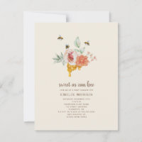 Baby shower Floral De Peigne De Miel