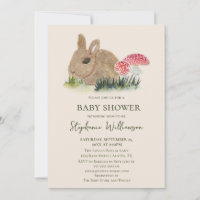 Baby shower forestier Bunny Fall | Cottage