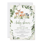 Baby shower forestier Végétation Forêt Animaux