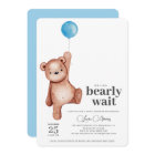 Baby shower Garçon Teddy Bear