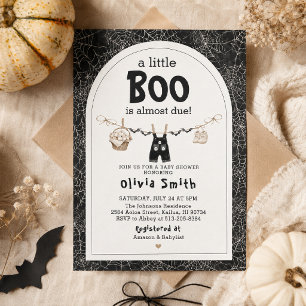 Invitation Baby shower Halloween