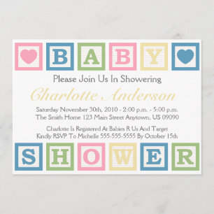 Invitation Baby shower Invitiations (jaune) constitutifs de