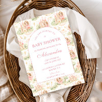 Baby Shower Jardin de Fées Rose