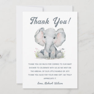 Invitation Baby shower Jungle Safari pour garçon