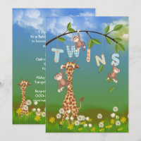 Baby shower Jungle Twin
