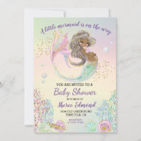 Baby Shower La Petite Sirène Afro-Américaine