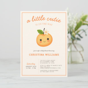 Invitation Baby shower Little Cutie