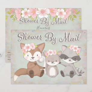 Invitation Baby shower Longue Distance Par Courrier