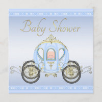 Baby shower mignon de prince Coach Blue