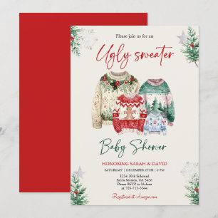 Invitation Baby shower moche