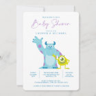 Invitation Baby shower Monsters Inc.