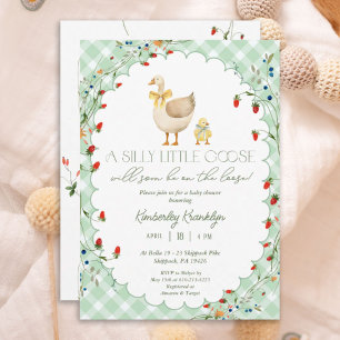Invitation Baby shower neutre entre les sexes de Little Silly