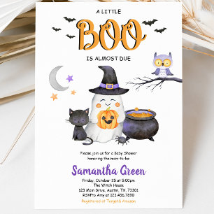 Invitation Baby Shower Neutre Un Petit Boo