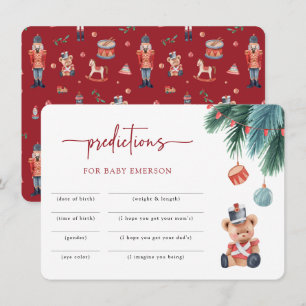 Invitation Baby shower Nutcracker