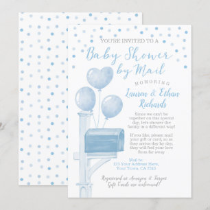 Invitation Baby shower par courrier
