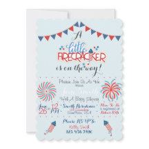 Baby shower patriotique
