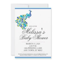 Invitation Baby shower personnalisé, Invitation Pe