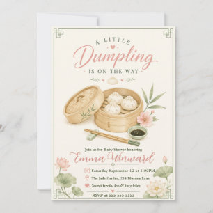 Invitation Baby Shower Petit Bouddha
