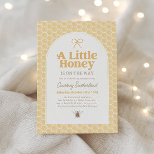 Invitation Baby Shower Petite Abeille