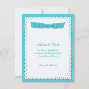 Invitation Baby shower plat Merci