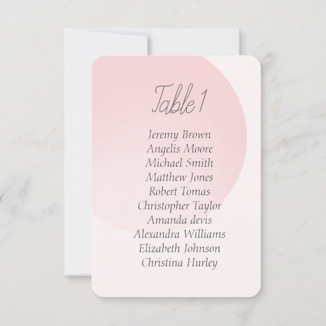 Invitation Baby shower plat rose printemps doux (Dos)