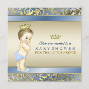 Invitation Baby-Shower pour Prince Royal