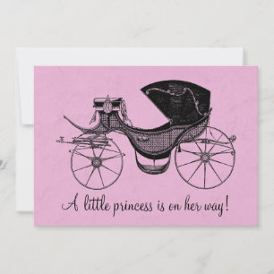 Invitation Baby shower Princesse