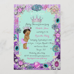 Invitation Baby shower princesse, petite princesse