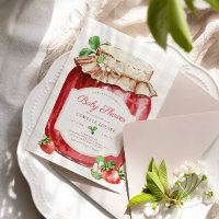 Baby shower rose à la confiture de fraise Berry Sw