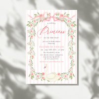 Baby shower Rose de la boule rose cygne