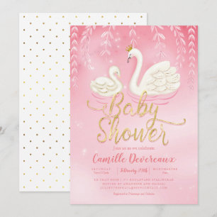 Invitation Baby shower rose rose or rose rose rose rose