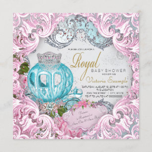 Invitation Baby shower Royal Princess