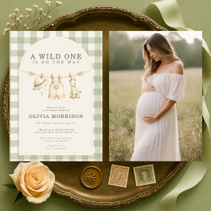 Invitation Baby Shower Safari Jungle Photo