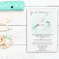 Baby shower spécial de livraison par courrier