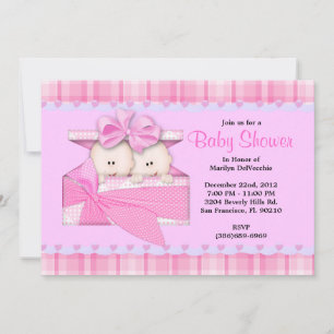 Invitation Baby shower sucré